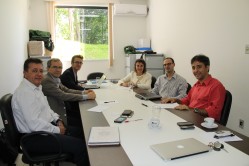 Delegação da Bélgica em reunião na DRI – possibilidades de ampliar as parcerias