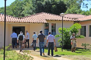 Visita aos laboratórios do INCT Café